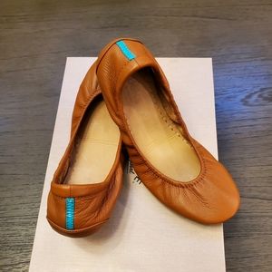 Chestnut Tieks ballet flats